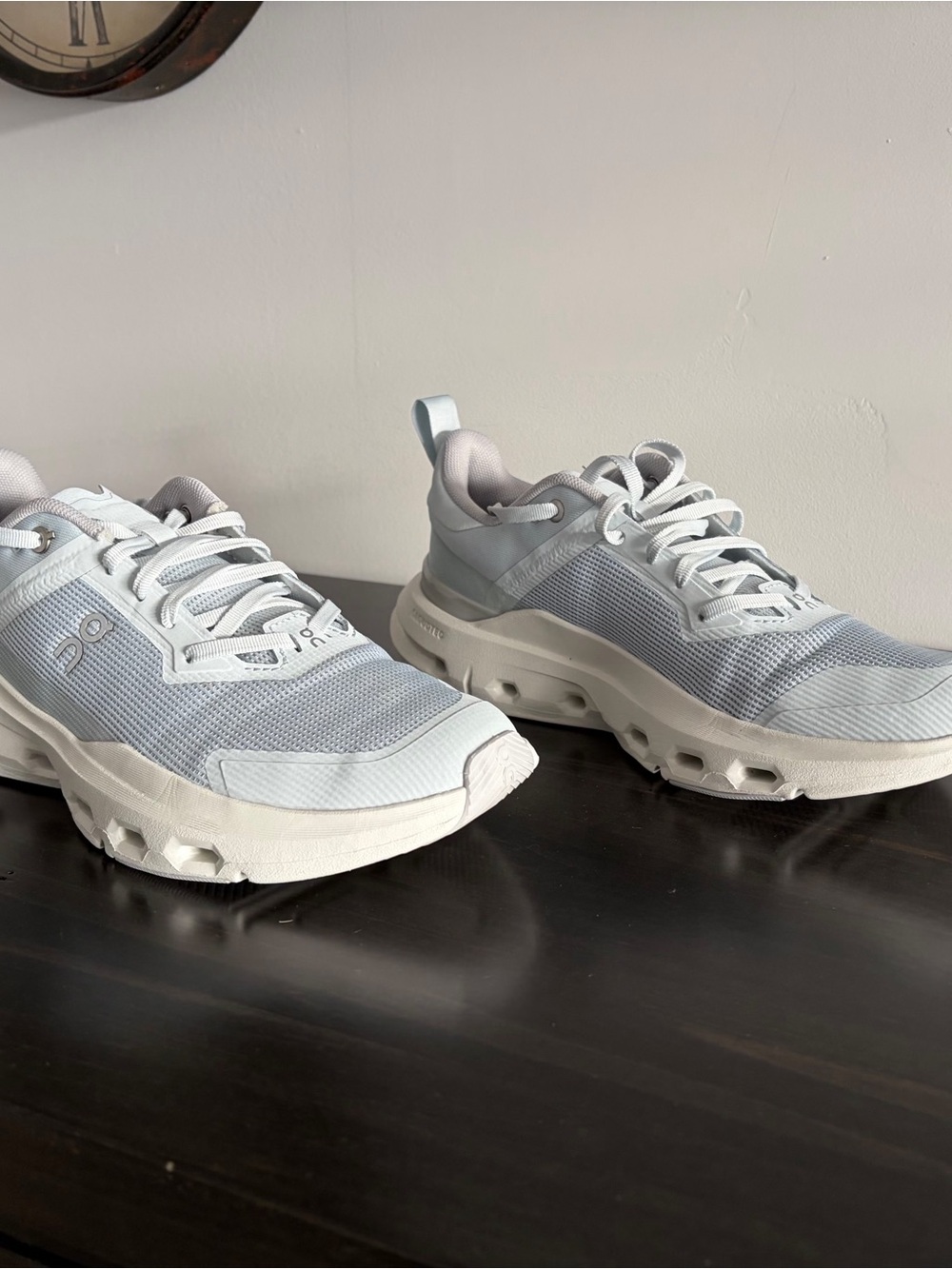 OnCloud Light Blue and White Women's Running Sneakers - Lightweight Comfort